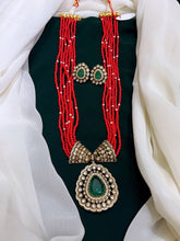 Coral beads Pendent haram in Victorian - VH003